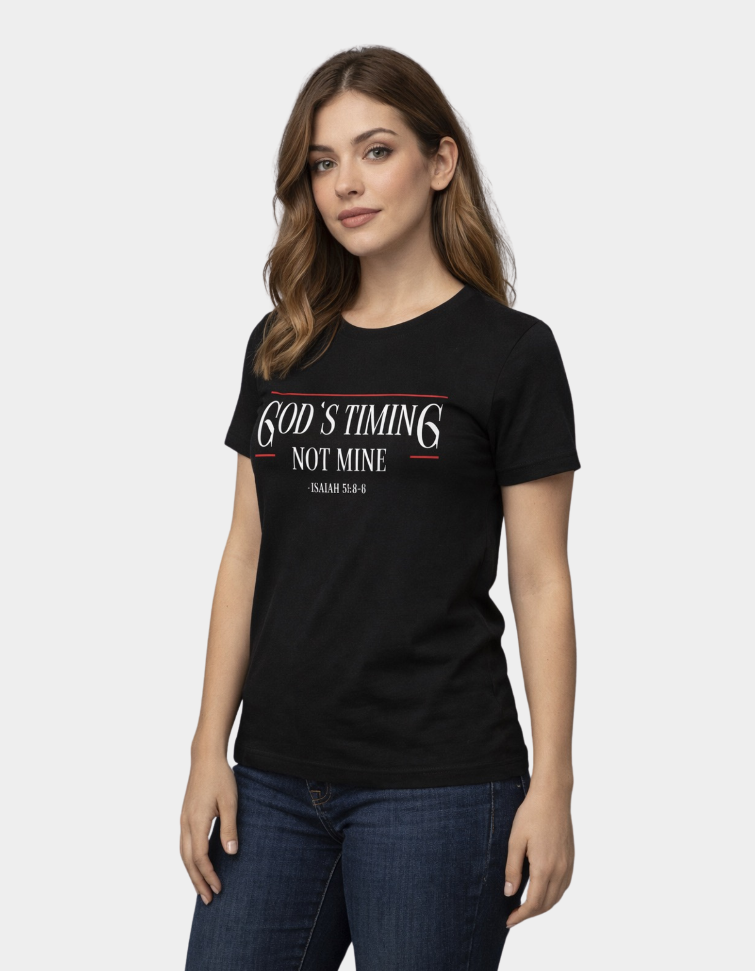 God's Timing Not Mine - Women's T-Shirt