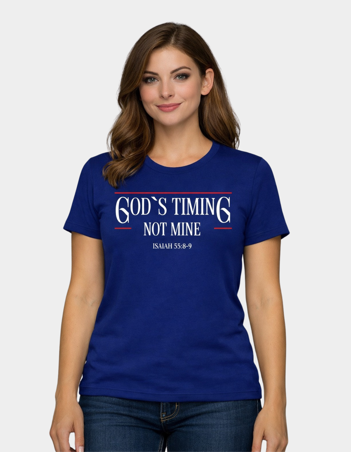 God's Timing Not Mine - Women's T-Shirt