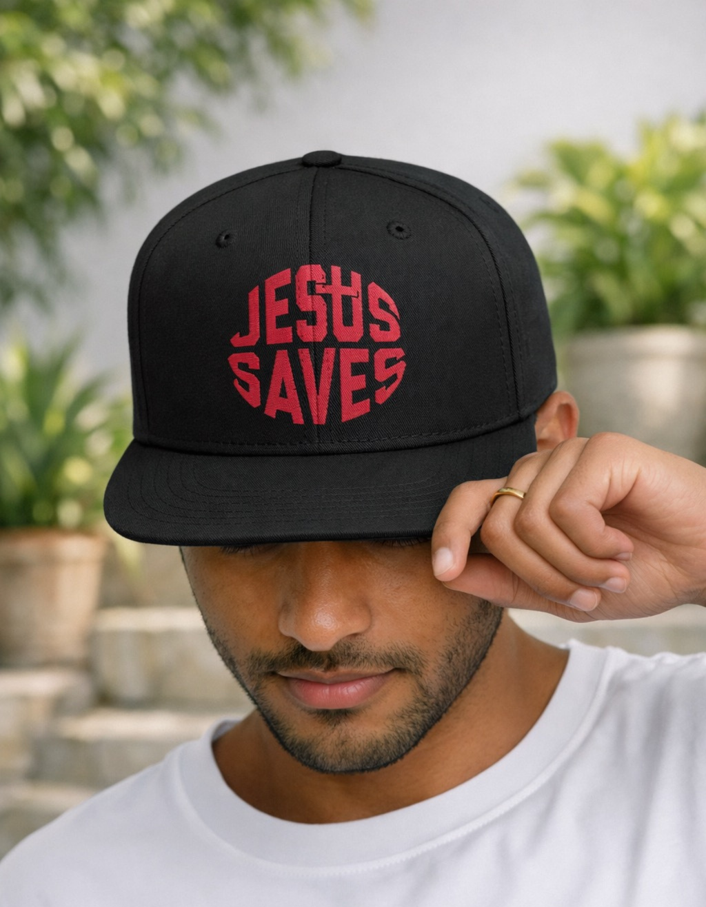 Jesus Saves - Snapback Cap