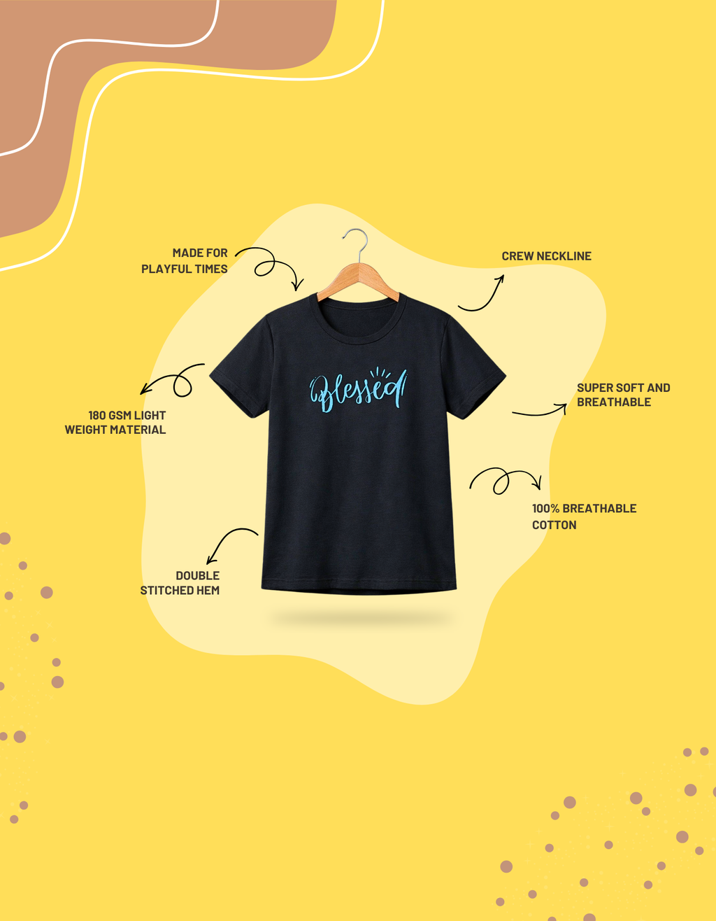 Blessed - Girl's T-Shirt