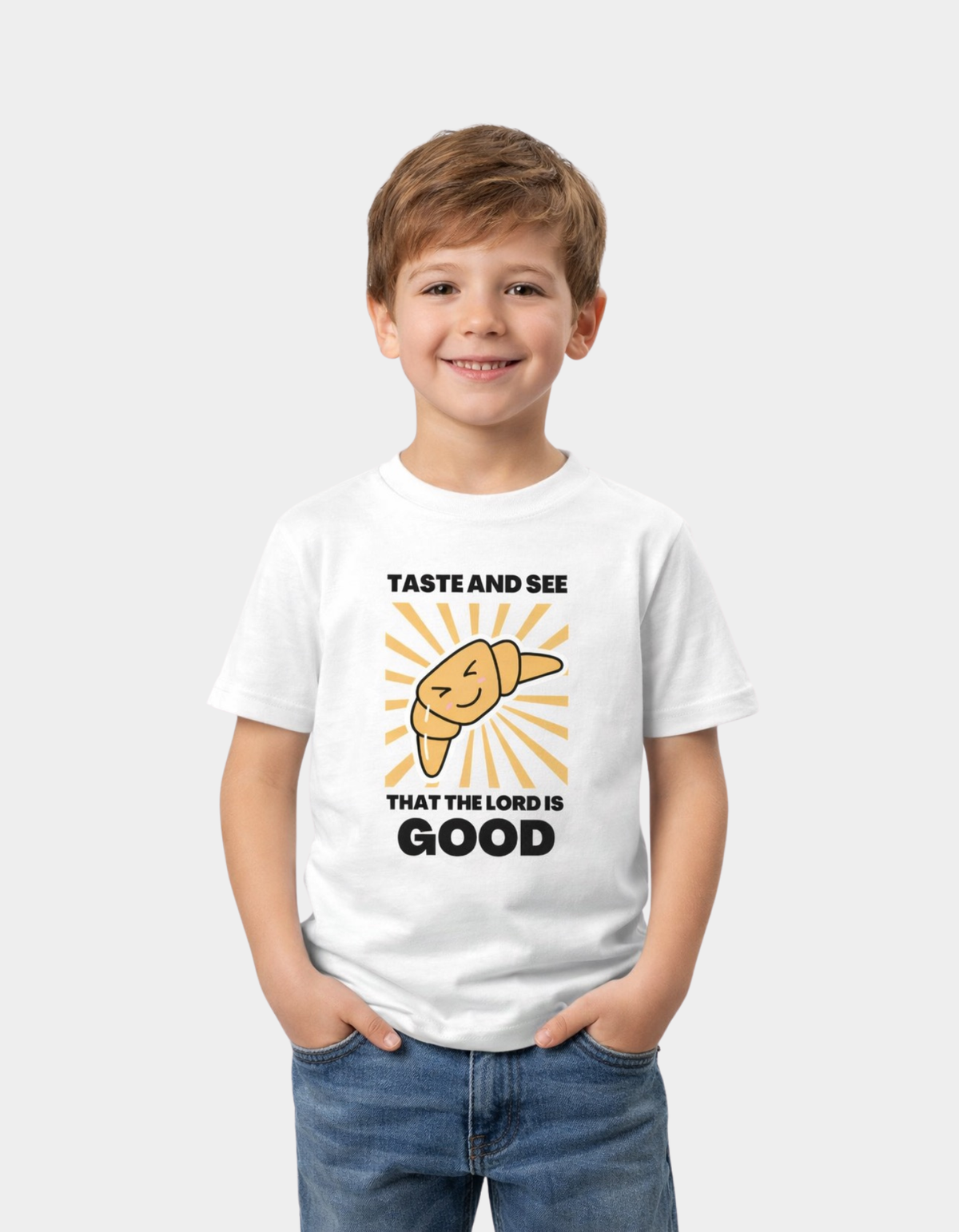 Taste and see - Boy's T-Shirt