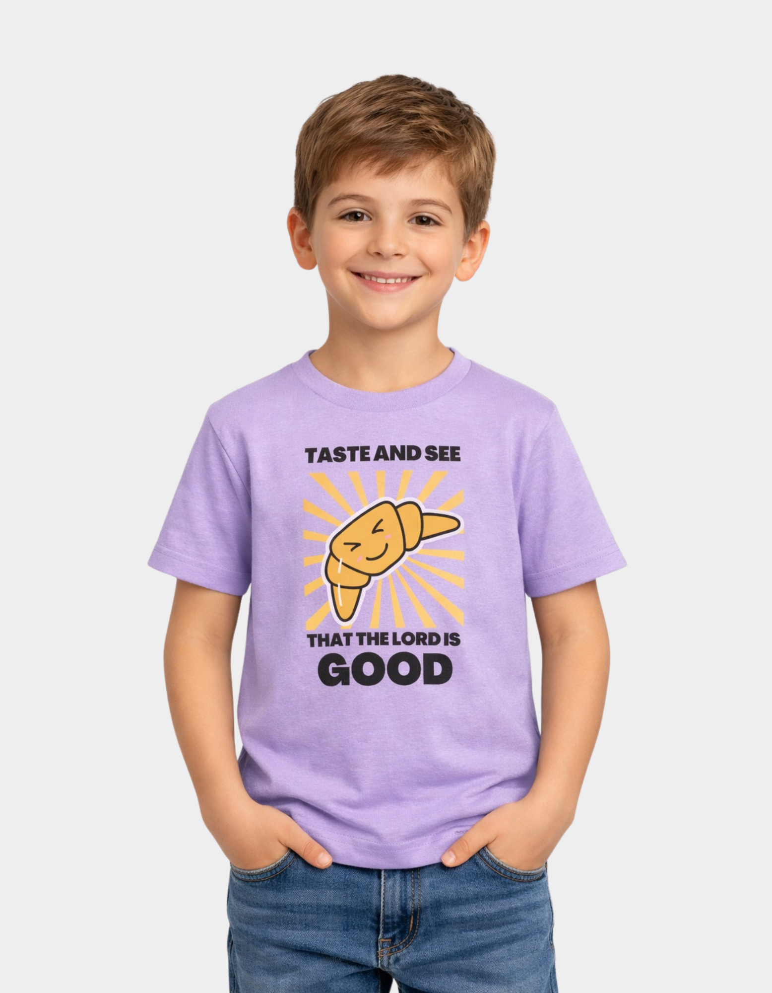Taste and see - Boy's T-Shirt