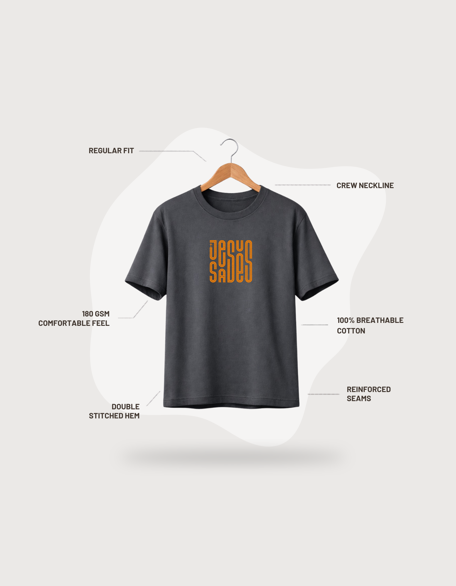 Jesus Saves - Men’s Classic T-Shirt