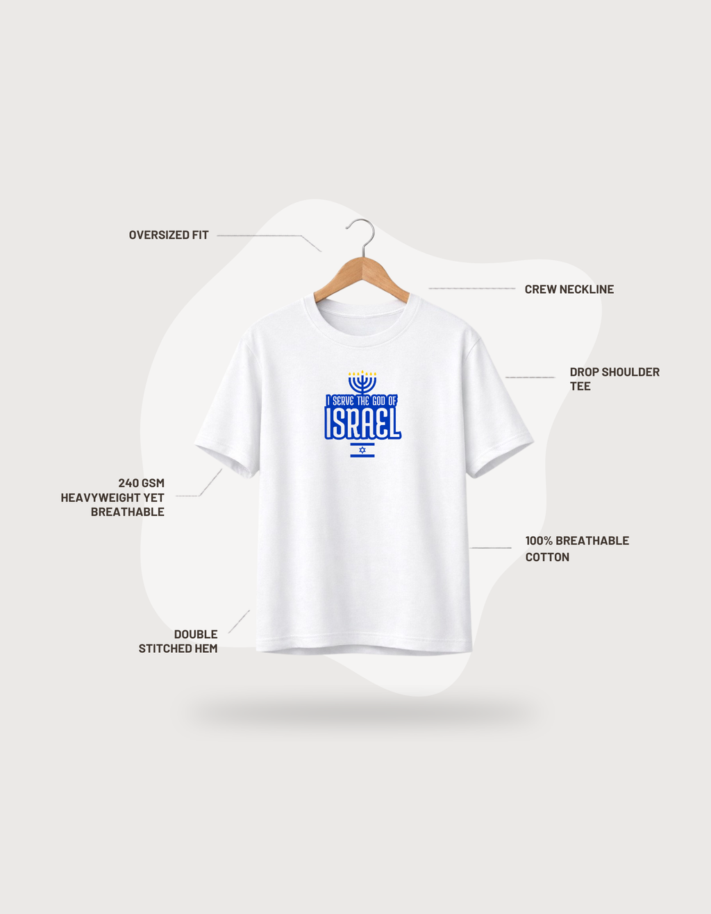 Fishers of Men - Men’s Oversized T-Shirt