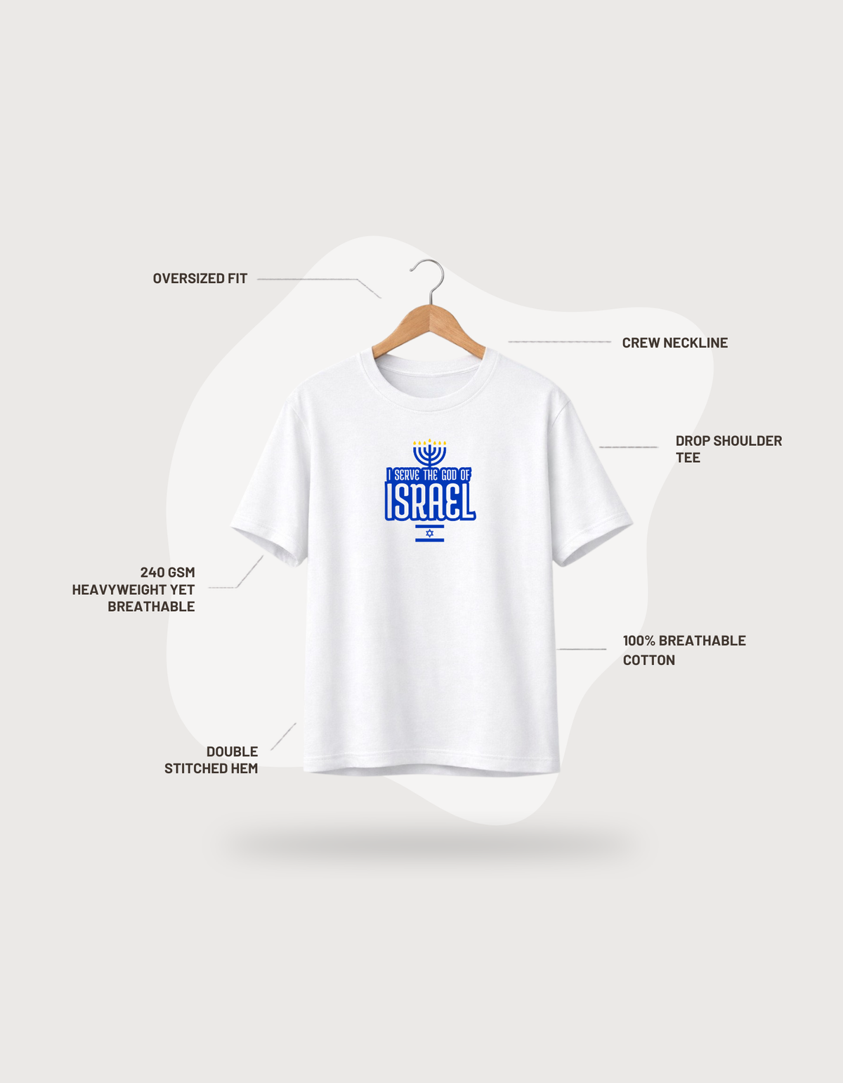 Fishers of Men - Men’s Oversized T-Shirt