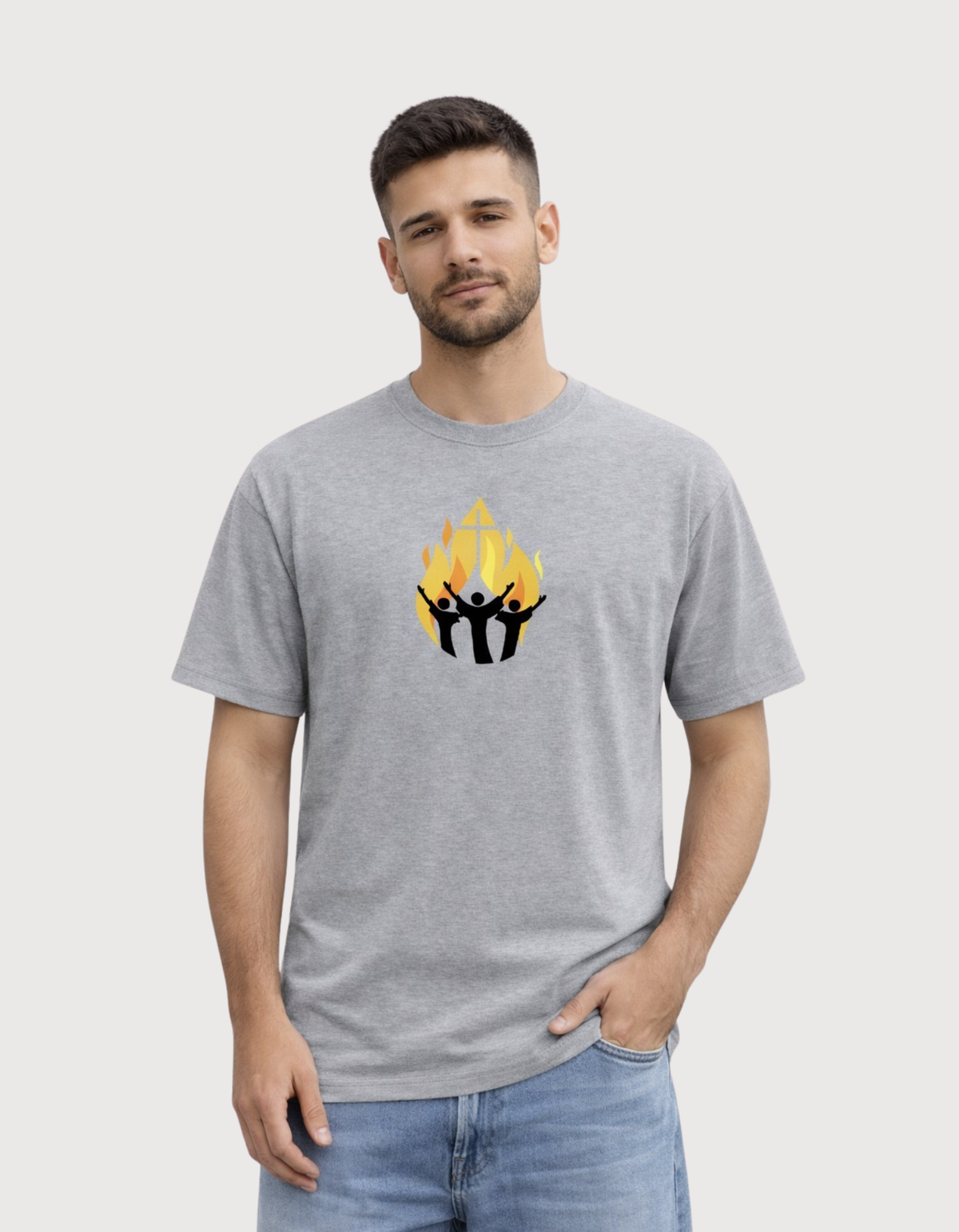 Worship with Fire - Men’s Classic T-Shirt