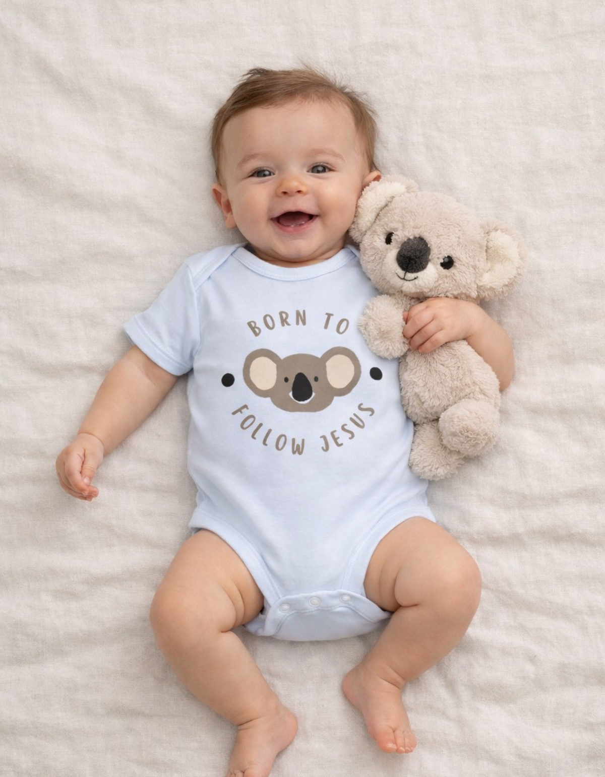 Born to follow Jesus - Kids Rompers